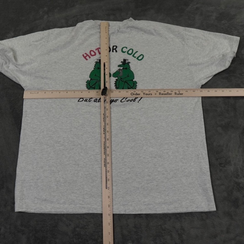 VTG Hanes Crown Coffee T Shirt Mens XL Gray Wakefield MA Graphic Tee Made In USA - Picture 10 of 10